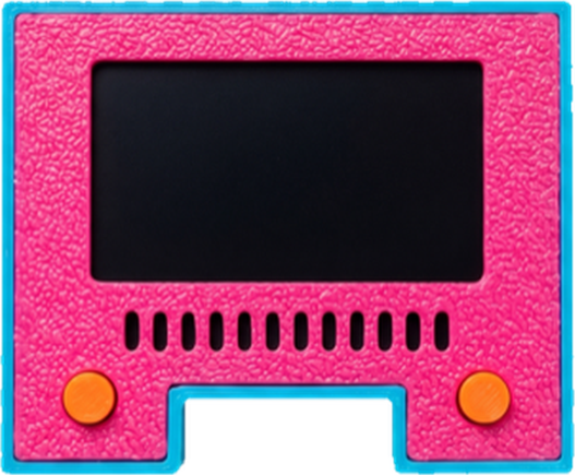 The Mini TV, a palm-sized handheld television